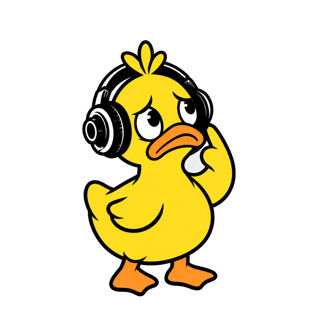 GrooveDuck looking concerned